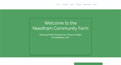 Desktop Screenshot of needhamfarm.org