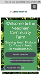 Mobile Screenshot of needhamfarm.org